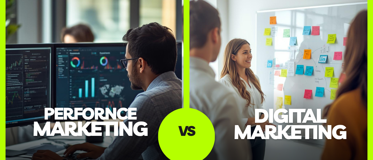 Performance Marketing vs Digital Marketing